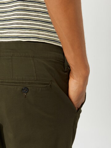 SELECTED HOMME - Slimfit Pantalón chino 'Miles Flex' en verde