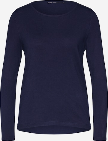 ONLY Sweter 'CAROLA' w kolorze niebieski: przód