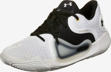 Chaussure de sport 'Anatomix Spawn 2' UNDER ARMOUR en blanc : devant