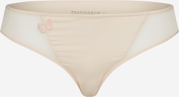 PASSIONATA Broekje 'Miss Joy' in Beige: voorkant