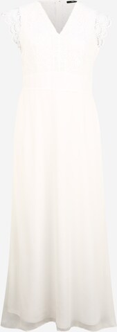 TFNC Plus Evening Dress 'Liara' in White: front