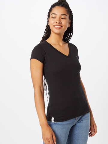 REPLAY - Camiseta en negro: frente