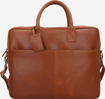 Burkely Document Bag 'Vintage Max' in Brown: front