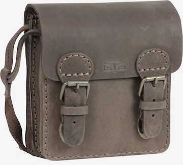 MIKA Crossbody Bag in Brown: front