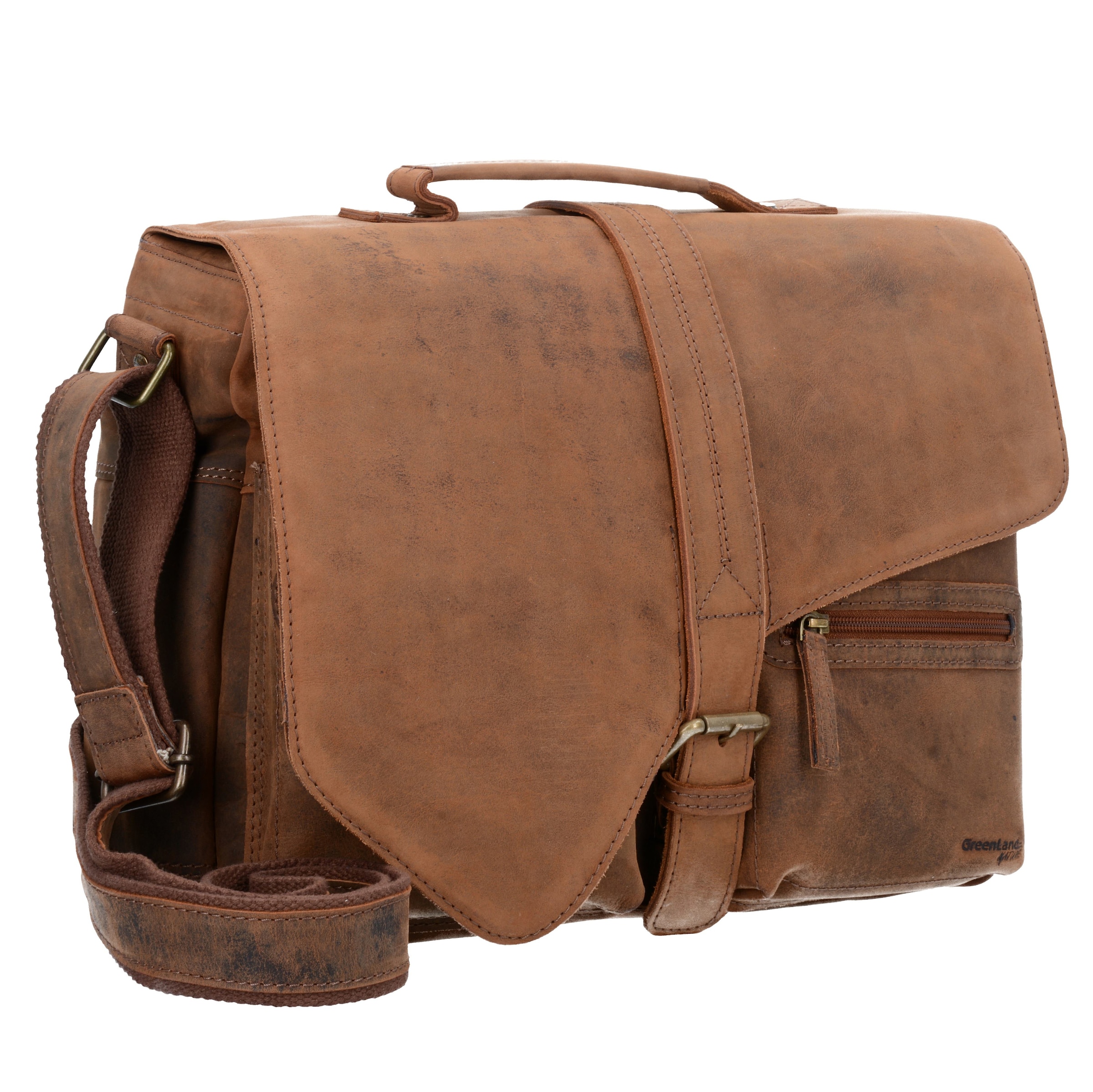 Porte-documents Greenland Nature en marron