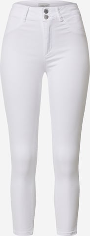 Hailys - Skinny Calças de ganga em branco: frente