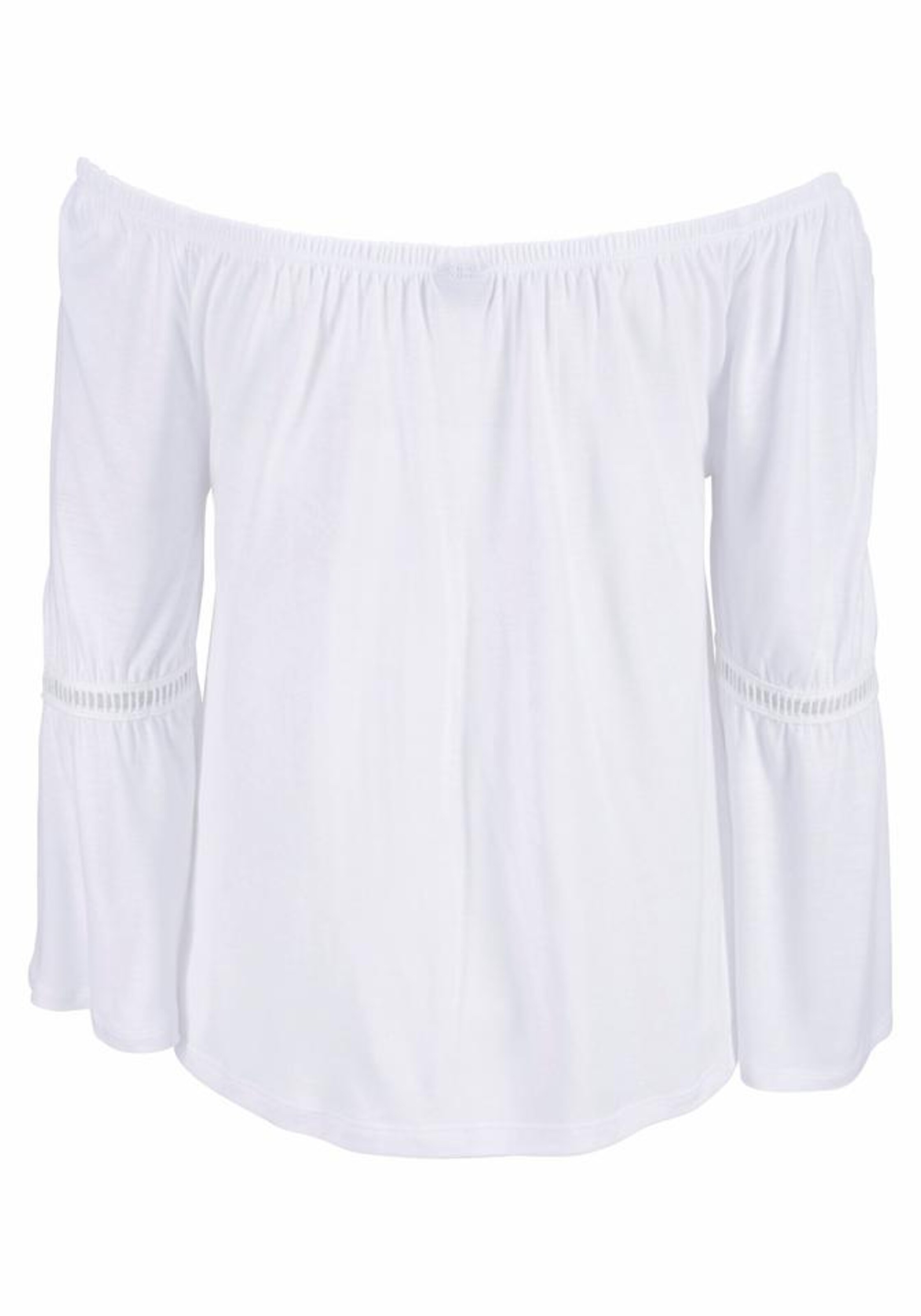 Frauen Shirts & Tops BUFFALO Strandshirt mit dezentem Frontdruck in Weiß - DG25954