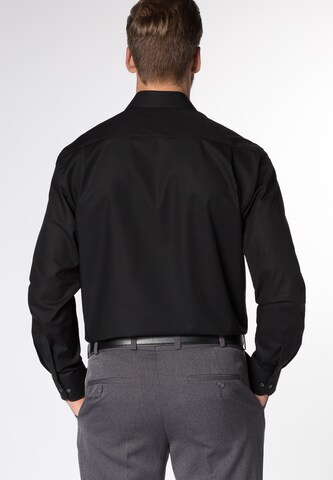 ETERNA Regular fit Business Shirt in Black