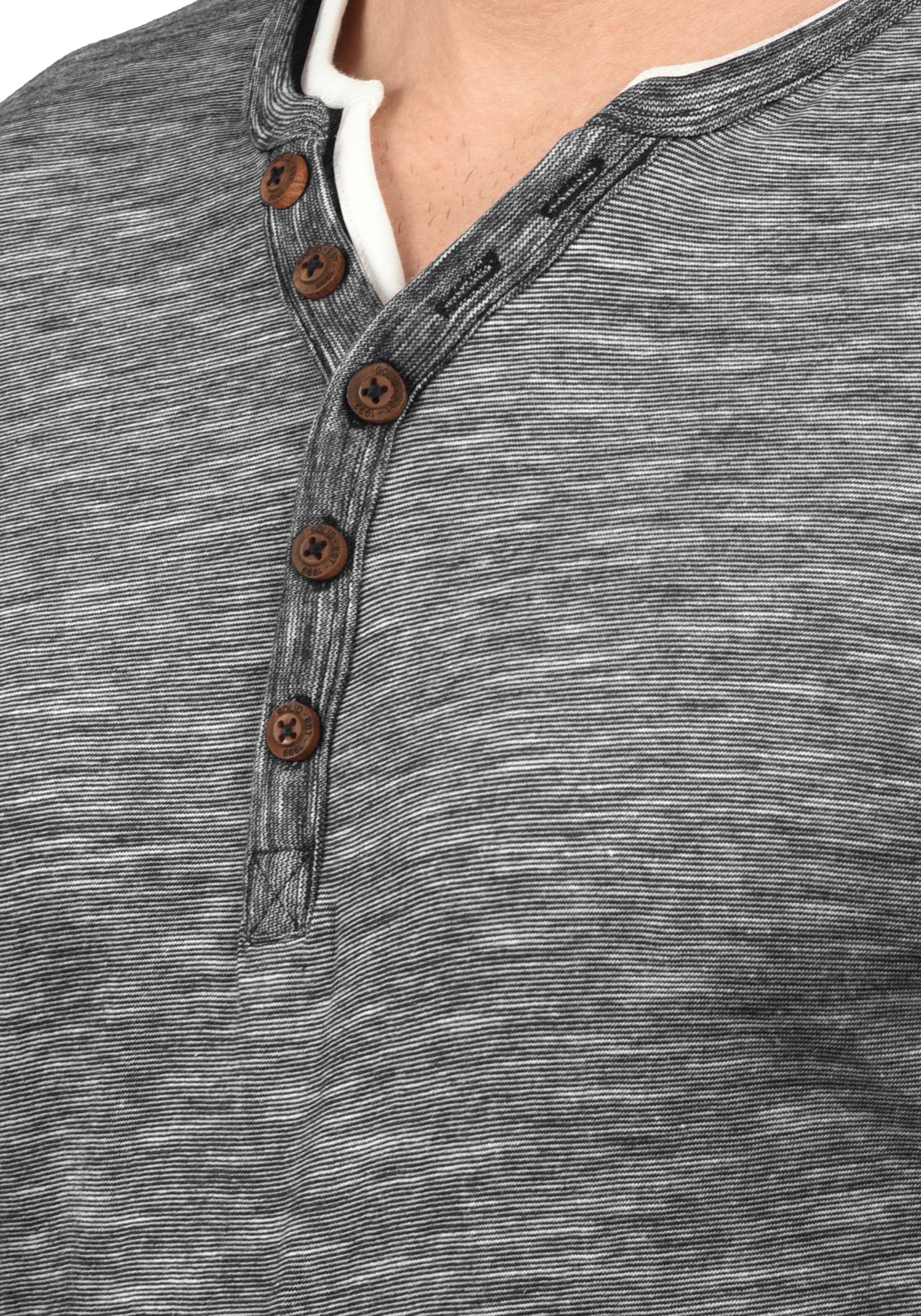 !Solid - Camisa 'Digos' em cinzento