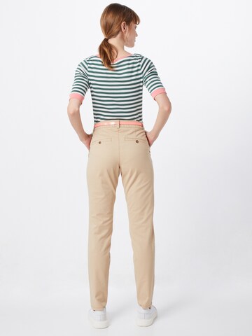 Regular Pantalon chino TOM TAILOR en beige