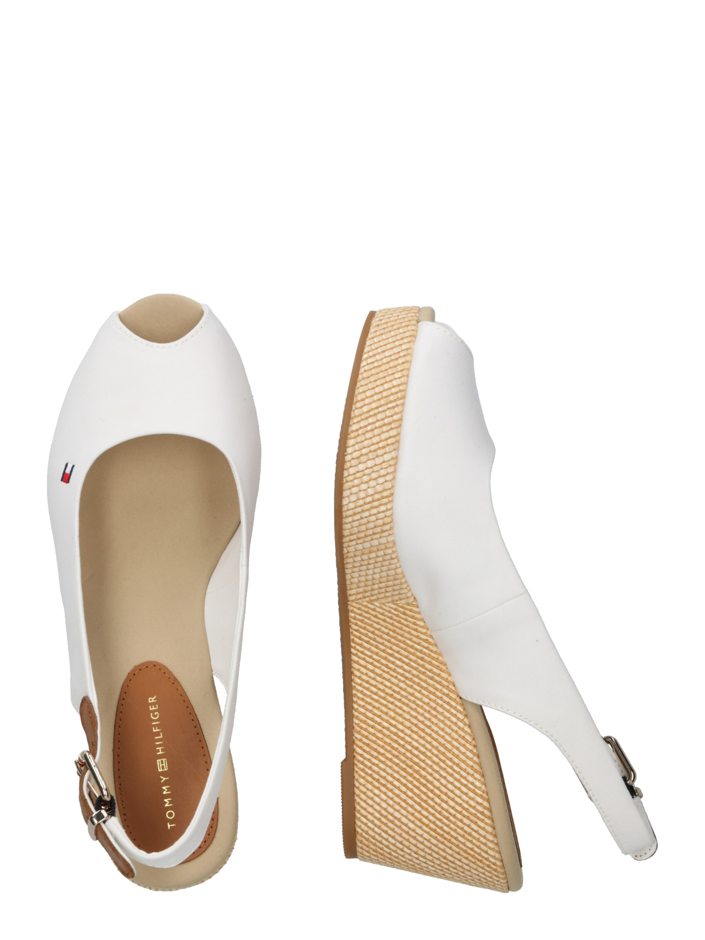 TOMMY HILFIGER - Sandália 'Elba' em branco