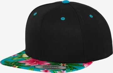 Cappello da baseball 'Hawaiian' di Flexfit in nero: frontale