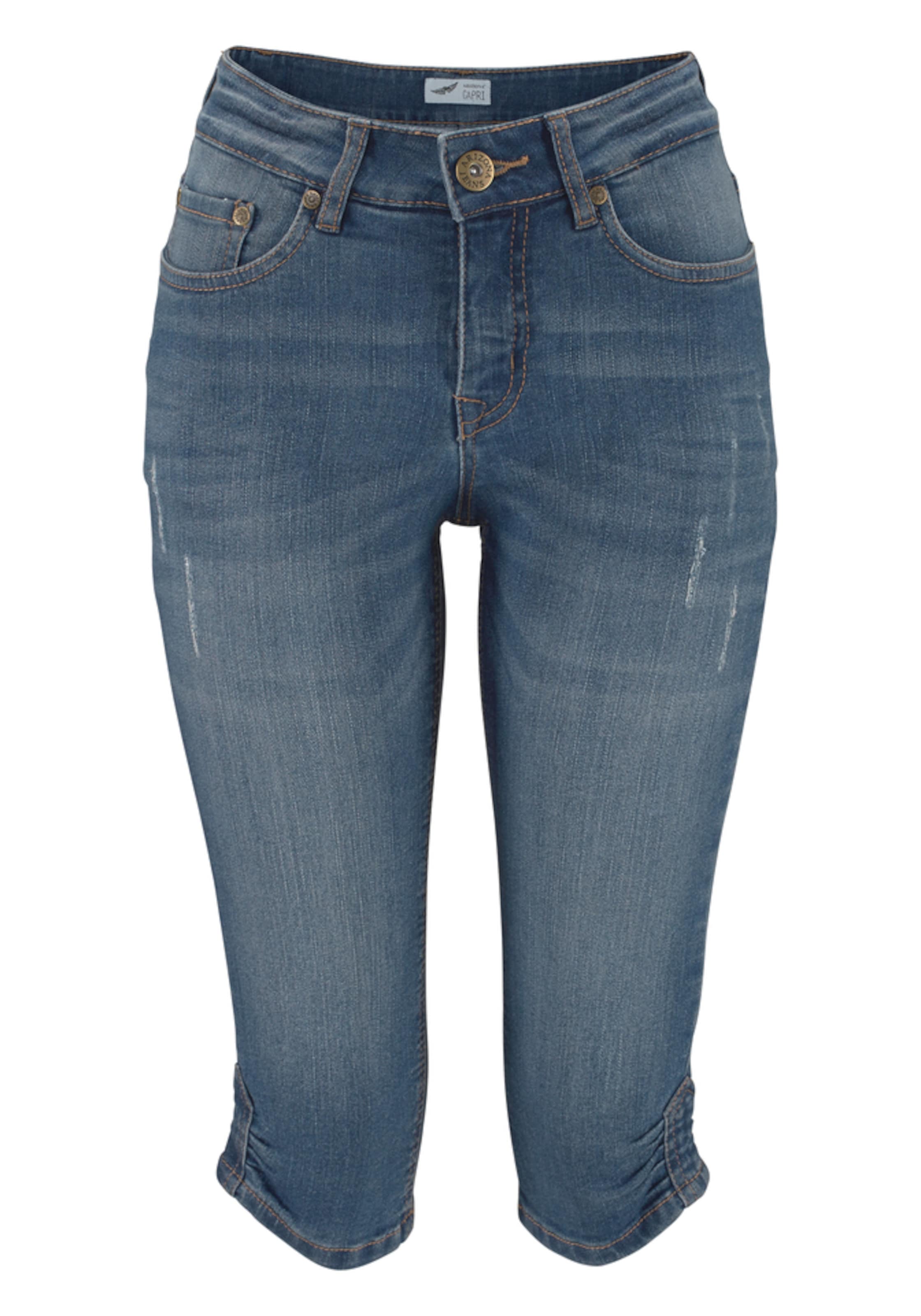 ARIZONA Skinny Caprijeans in Blau: Vorderseite