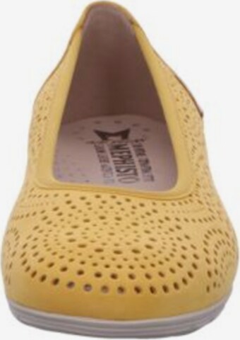 MEPHISTO Ballet Flats in Yellow