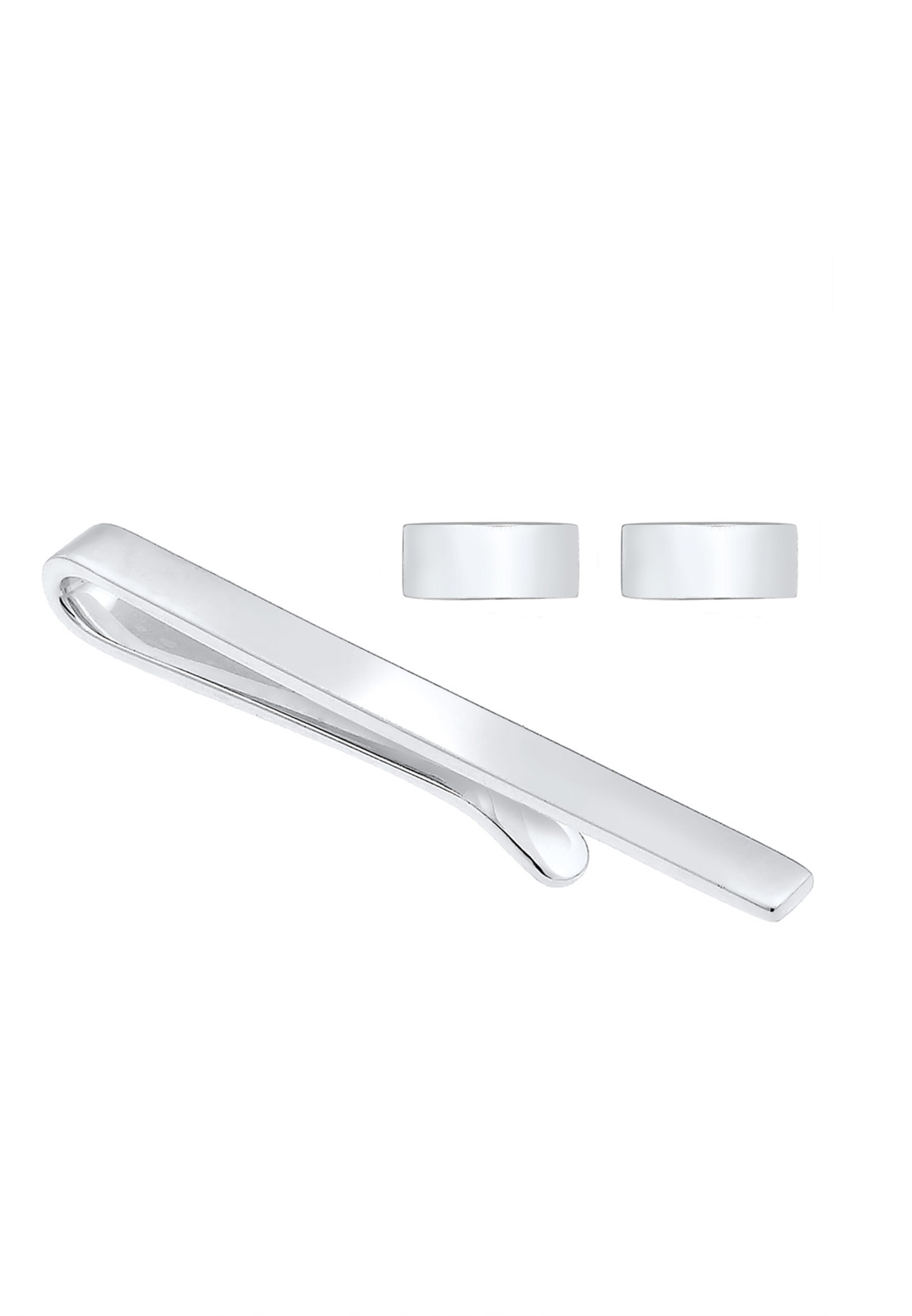 PAULO FANELLO Schmuckset 'Geo' in Silber: Vorderseite