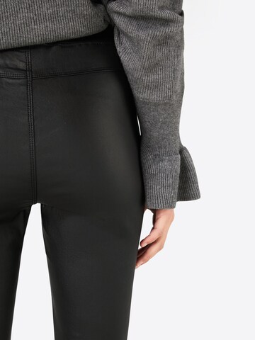 Coupe slim Leggings 'Ada' Kaffe en noir