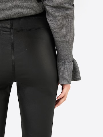 Coupe slim Leggings 'Ada' Kaffe en noir