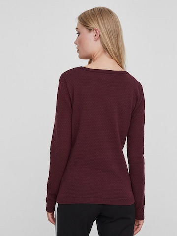 VERO MODA Pullover 'CARE' i lilla