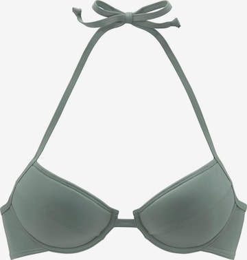 BENCH Push-up Bikini Top 'Perfect' in Green: front