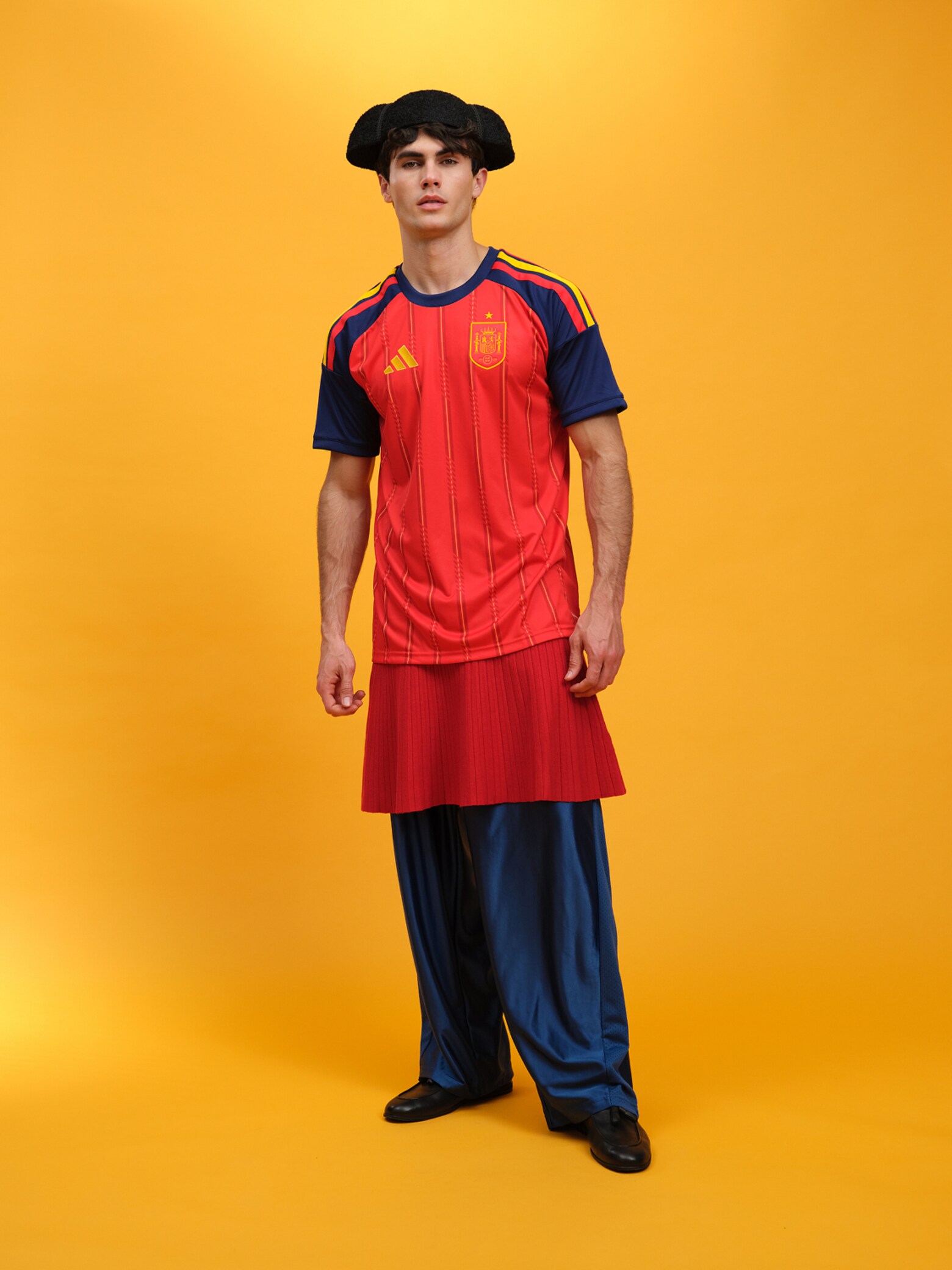 Diego Alvarez - Spain Home Jersey Look