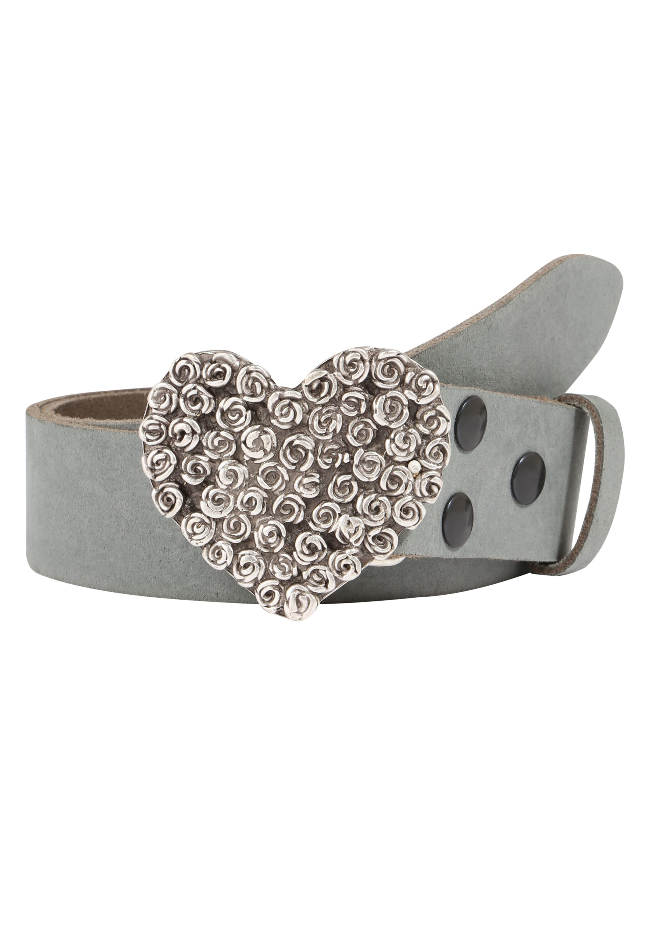 RETTUNGSRING by showroom 019° Gürtel in Silber: Vorderseite