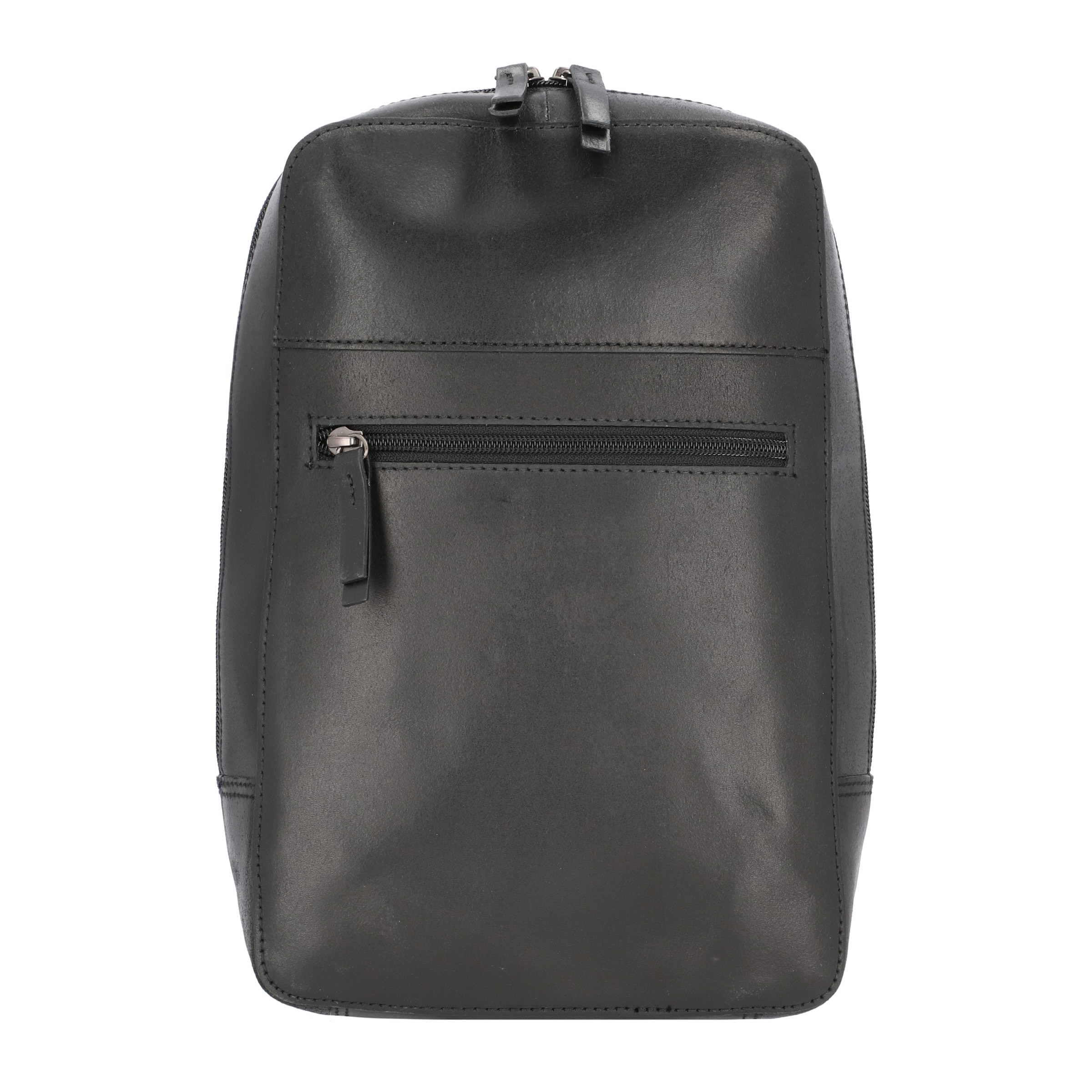 LEONHARD HEYDEN Schoudertas 'Dakota' in Zwart: voorkant