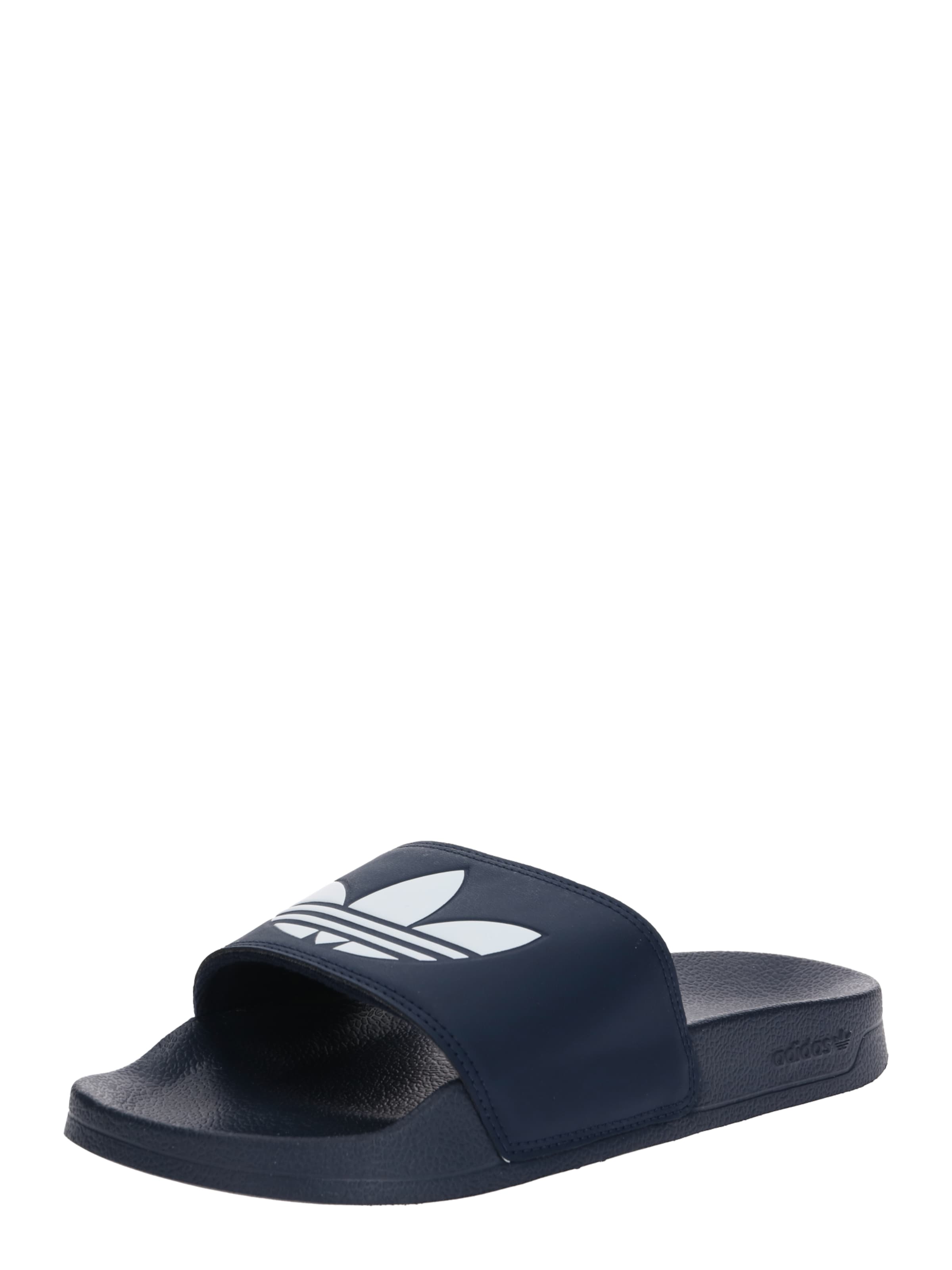 Flip-flops 'Adilette Lite' de la ADIDAS ORIGINALS pe albastru: față