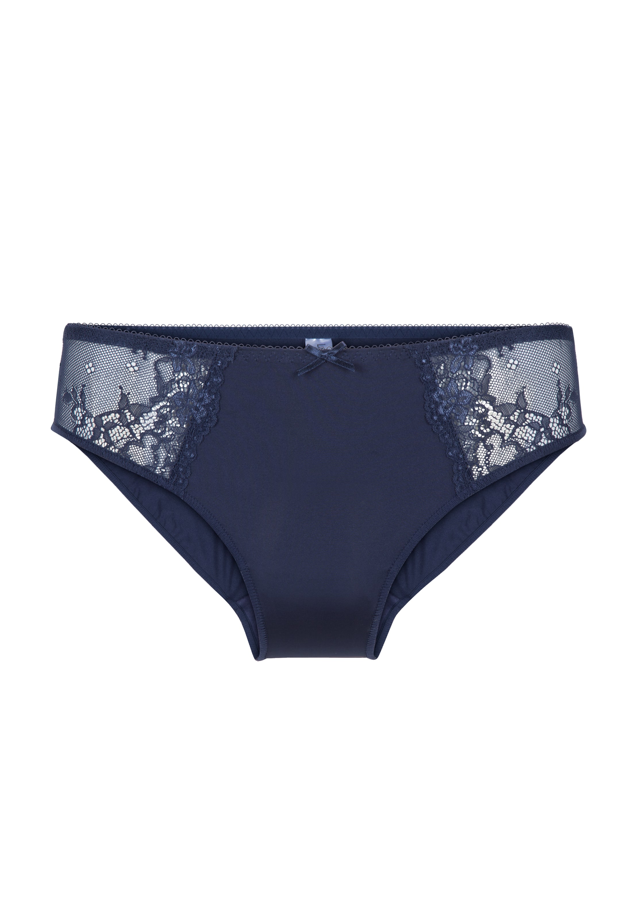 LingaDore Slip 'DAILY LACE' in Blue: front
