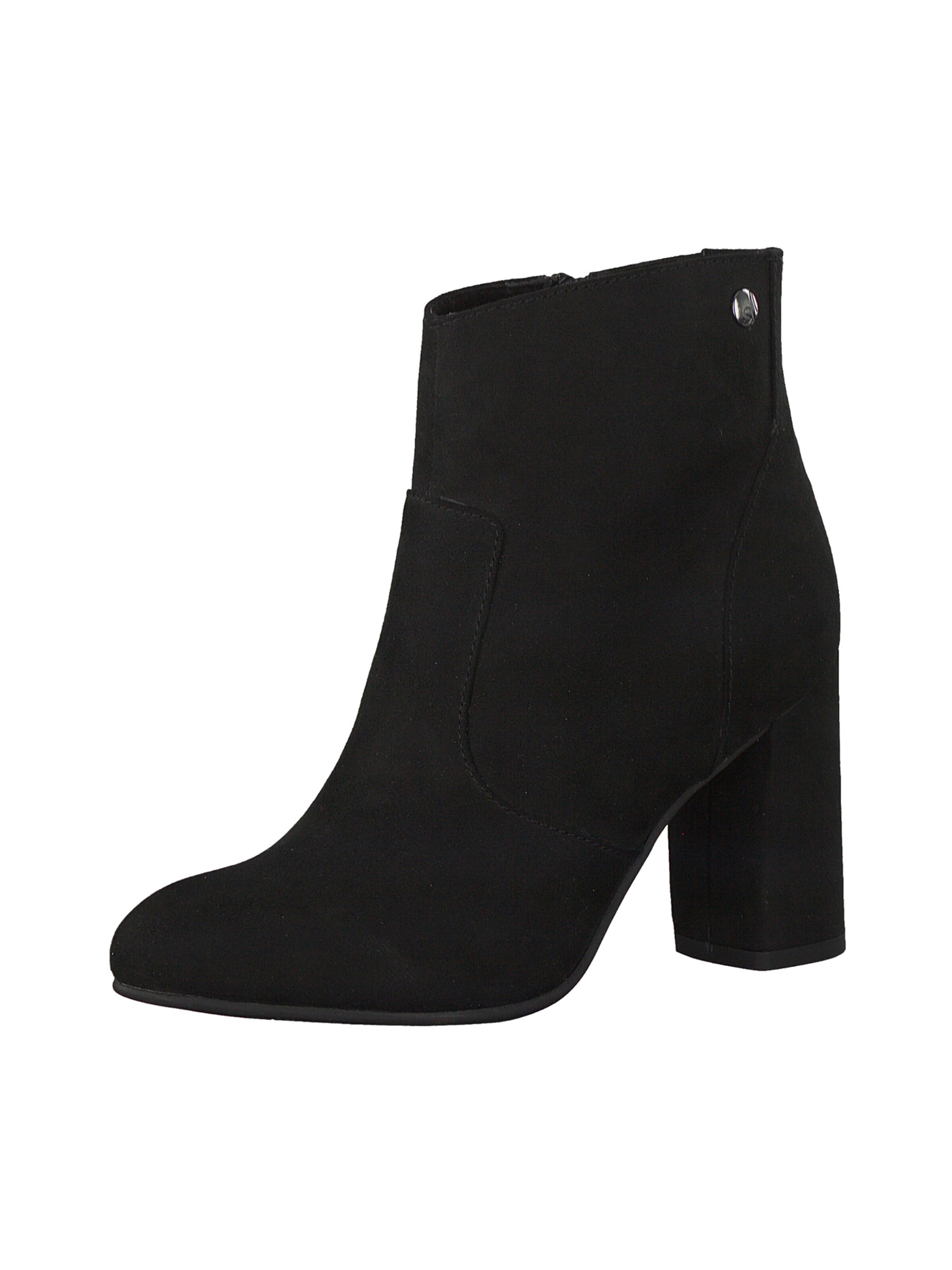 s.Oliver - Enkellaarsjes in de kleur Zwart