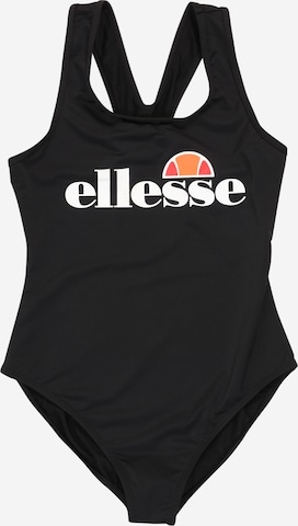 ELLESSE Uimapuku 'Wilima' värissä musta: edessä