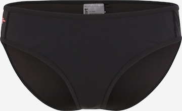 Superdry Athletic Bikini Bottoms in Black: front