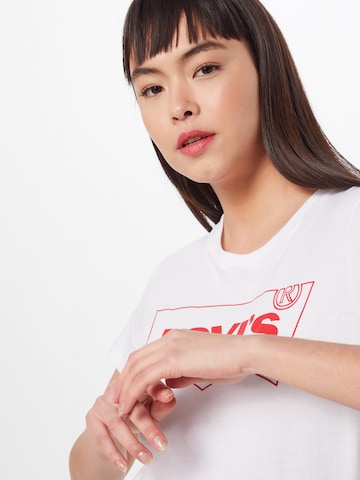 Tricou 'The Perfect Tee' de la LEVI'S ® pe alb