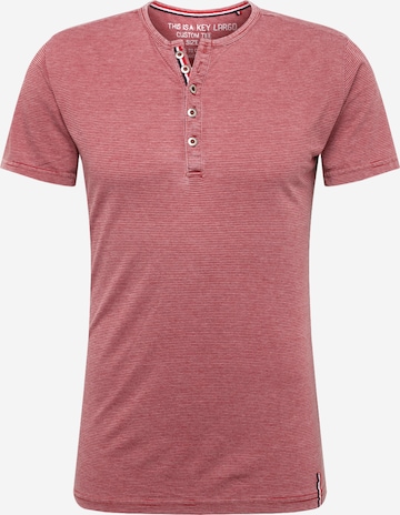 T-Shirt 'Dieter' Key Largo en rouge : devant