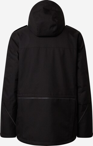 KILLTEC Klasický střih Outdoorová bunda 'Ostfold' – černá