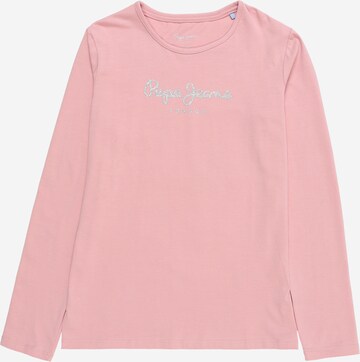 Pepe Jeans T-shirt 'Hana' i rosa: framsida