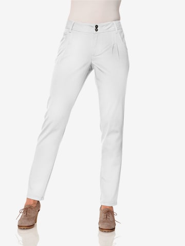 Regular Pantalon heine en blanc