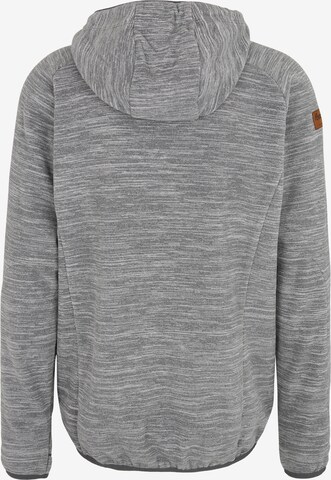 Bergans Athletic Fleece Jacket 'Hareid' in Grey: back