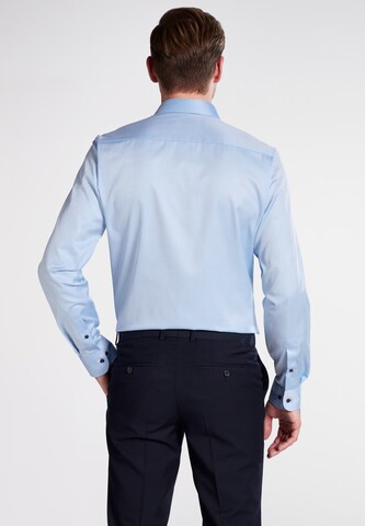 ETERNA Slim fit Overhemd in Blauw