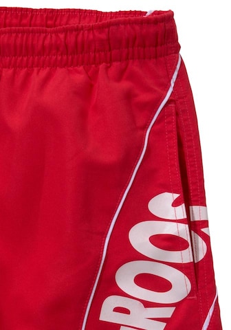 KangaROOS Board Shorts in Red