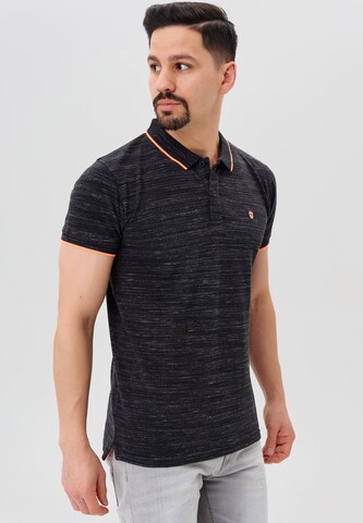 T-Shirt ' Mecklenburgh ' INDICODE JEANS en noir