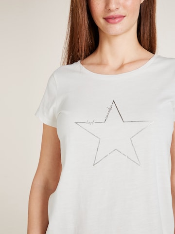 T-shirt heine en blanc