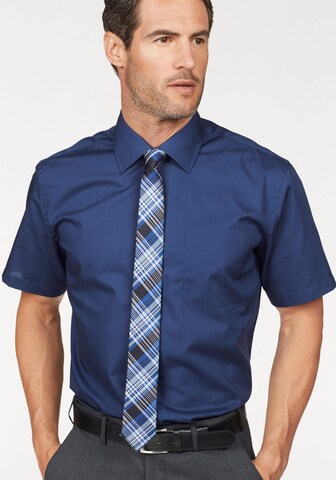 Man's World Regular Fit Hemd in Blau: predná strana