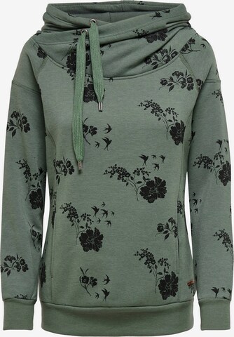 Sweat-shirt ONLY en vert : devant