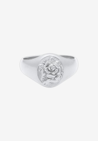 ELLI Ring 'Rose' in Zilver