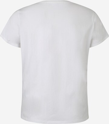 Levi's® Plus T-shirt 'PL The Perfect Tee' i vit: baksida