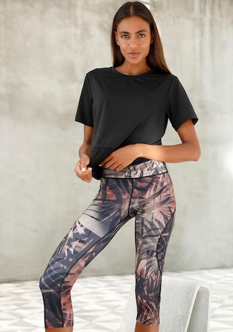 LASCANA Skinny Leggings in Mixed colors: front