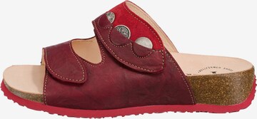 THINK! Pantolette 'Mizzi' in Rot