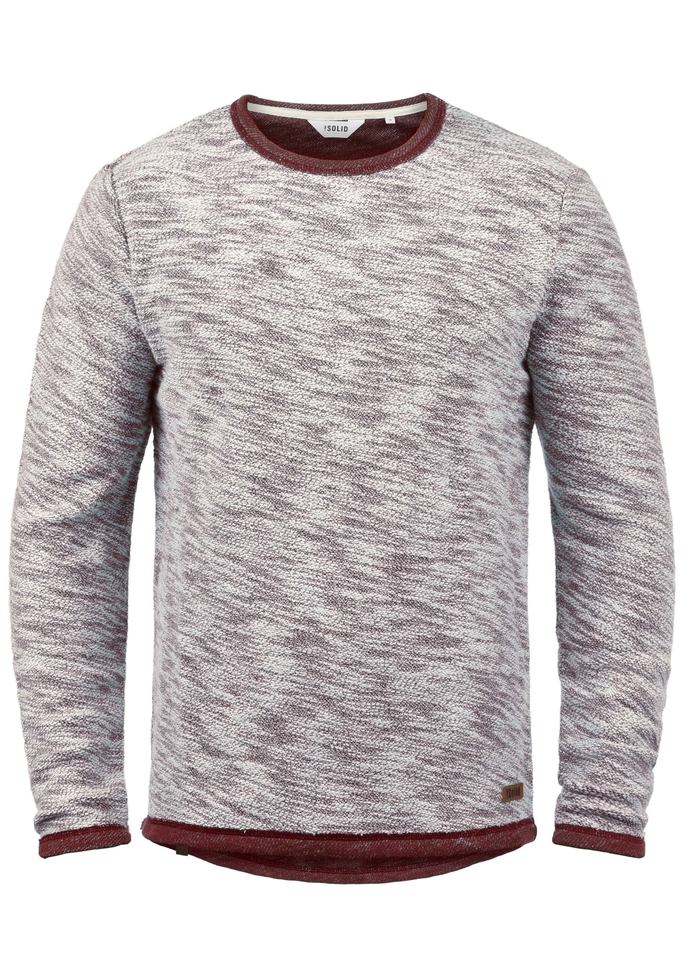!Solid Sweatshirt 'SDFlocks' in Grau: Vorderseite
