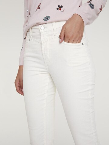 heine Slimfit Byxa i vit