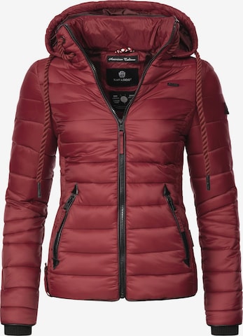 NAVAHOO Between-Season Jacket 'Lulana' in Red: front